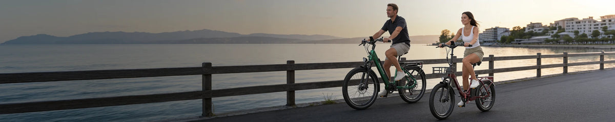 E-bike con telaio ribassato