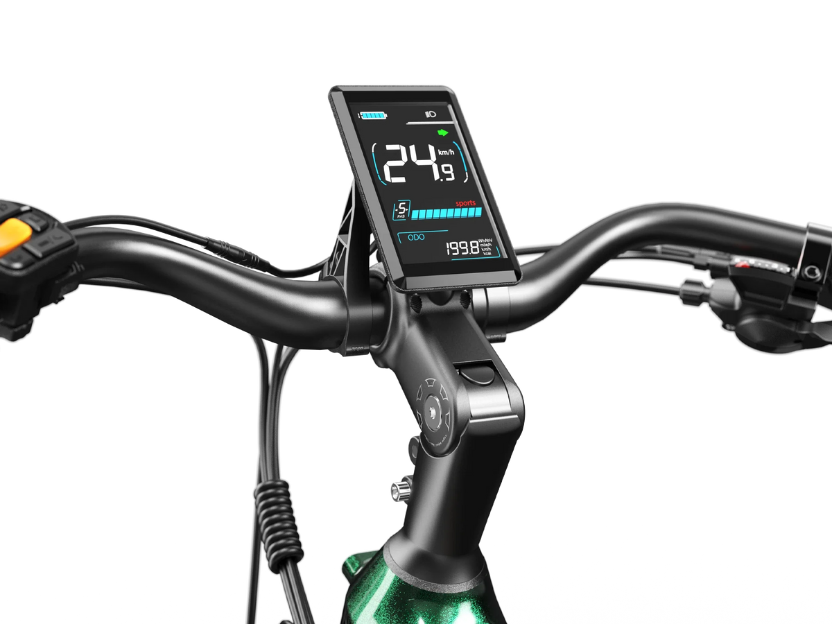 Dukawey FUGL Pro color LCD display and handlebar controls