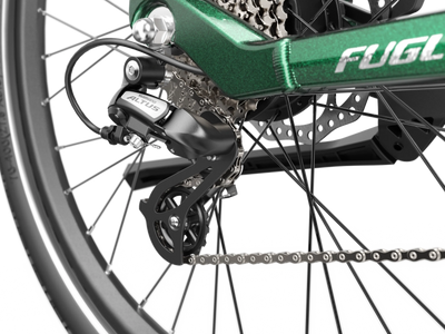 Dukawey FUGL Pro Shimano rear derailleur and chain